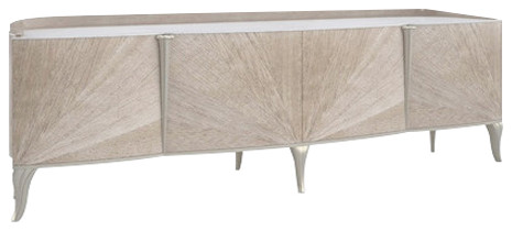 Entertainment Console   Traditional   Entertainment Centers And Tv Stands   by Caracole  Houzz