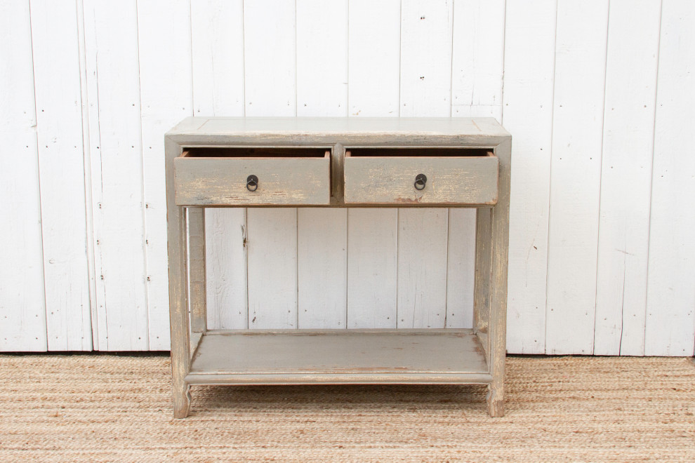 Country Style Painted Console Table   Farmhouse   Console Tables   by De cor  Houzz