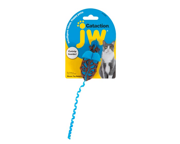 JW Cataction Mouse Cat Toy 0471090