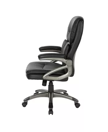 OSP Home Furnishings High Back Leather Executive Office Manager's Chair