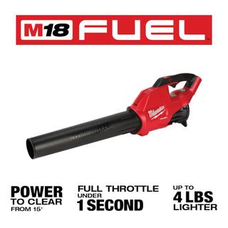 MW M18 FUEL 120 MPH 450 CFM 18V Brushless Cordless Handheld Blower wM18 Hammer DrillImpact Driver Combo Kit 5Ah Battery 2724-20-3697-22-48-11-1850