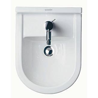 Duravit Starck Round 3 Wall-Mounted Bidet in White 2280150000