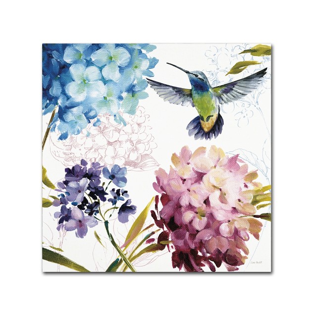 Trademark Fine Art lisa Audit x27 spring Nectar Square Iii x27 Canvas Art