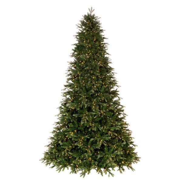 Vickerman 9' x 66 Douglas Fir Artificial PreLit Christmas Tree，DuraLit® Warm White LED Wide Angle Lights.