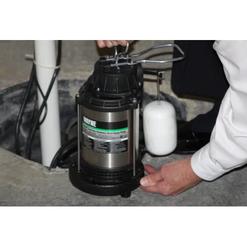 WAYNE CDU980E 3/4 HP Stainless Steel Sump Pump