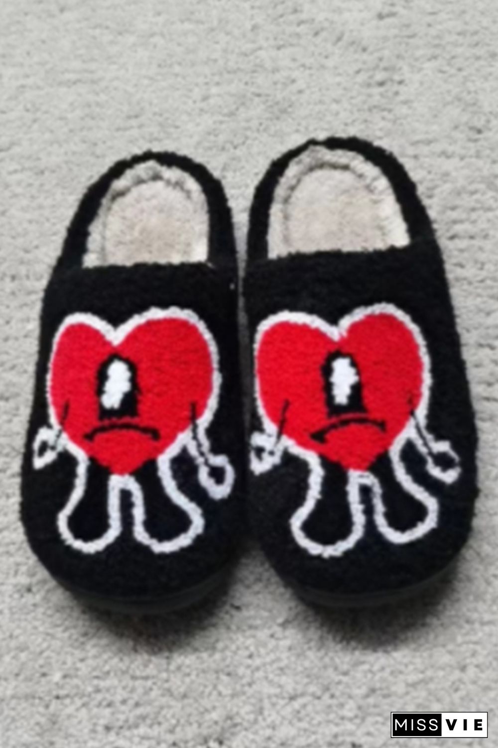 Bad Bunny Fluffy Slippers