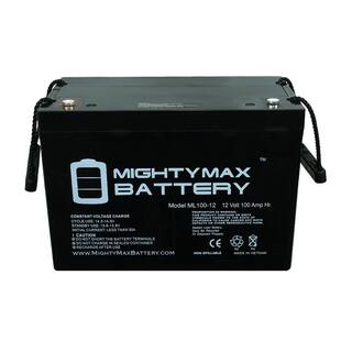 MIGHTY MAX BATTERY 12V 100Ah SLA AGM Battery Replacement for Advance SC351 Scrubber MAX3478541