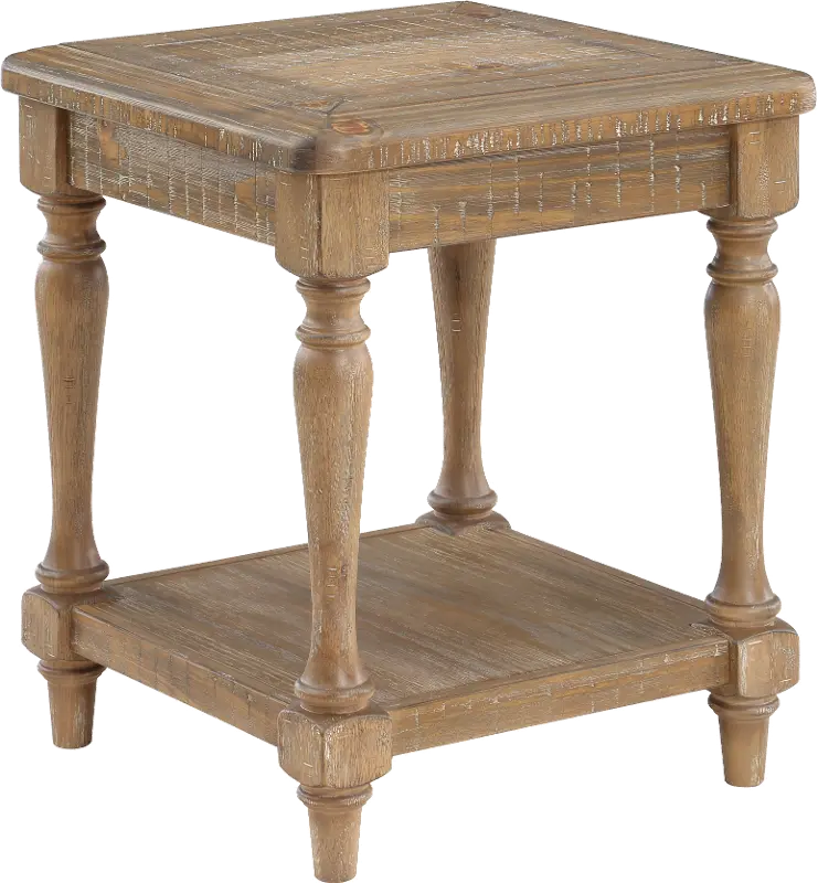 Augusta Brown End Table