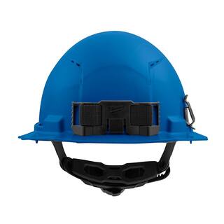 MW BOLT Blue Type 1 Class C Full Brim Vented Hard Hat with 6-Point Ratcheting Suspension (10-Pack) 48-73-1225X10