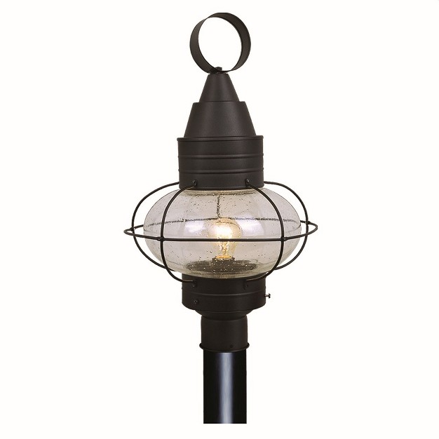 Vaxcel Chatham 1 Light Post Light Textured Black