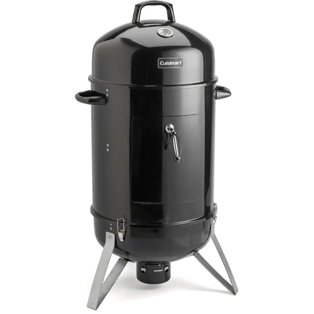 Cuisinart Vertical 18 in Dia Charcoal Smoker in Black