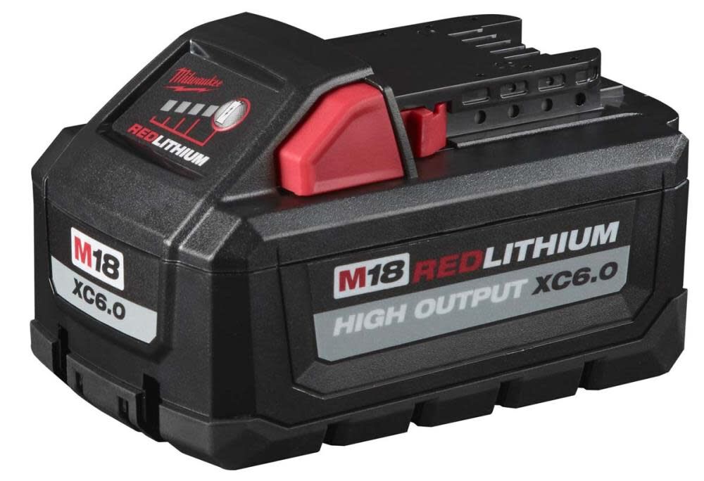 Milwaukee M18 REDLITHIUM HIGH OUTPUT XC 6.0Ah Battery Pack (2pk) 48-11-1862 from Milwaukee