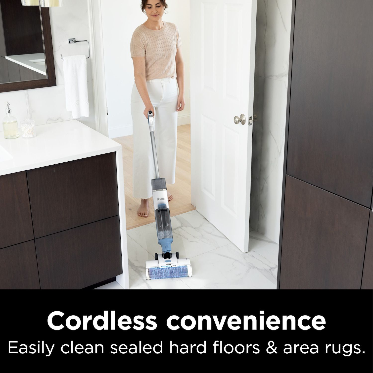 Shark HydroVac Cordless Pro XL 3-in-1 Vacuum， Mop and Self-Cleaning System (WD201)