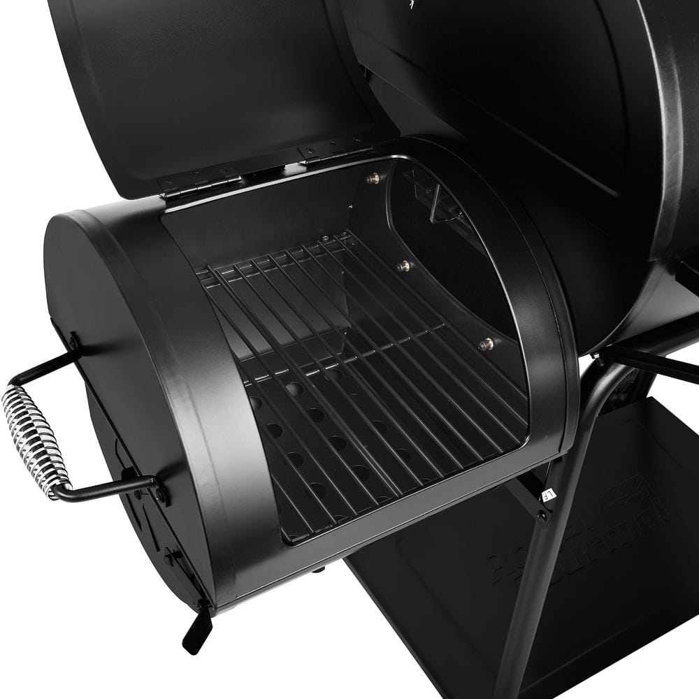 Royal Gourmet 30 in. Charcoal Grill with Offset Smoker CC1830F