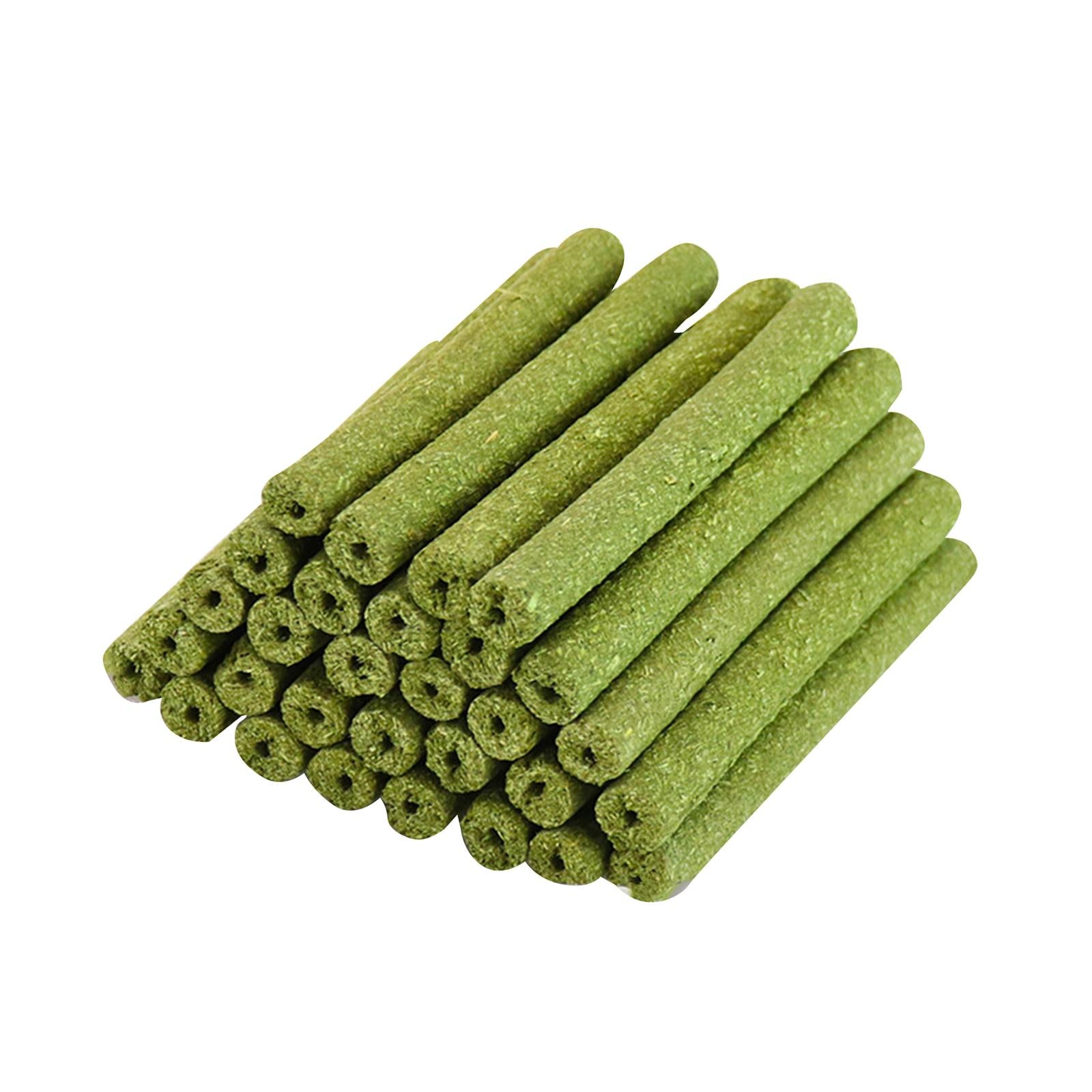 30Pcs Rabbit Chew Toys， Bunny Chew Toys Hay Sticks Grass Rabbit Molar Toys Hamster Chew Toys for Gerbils Grinding Bunny Chinchillas ing