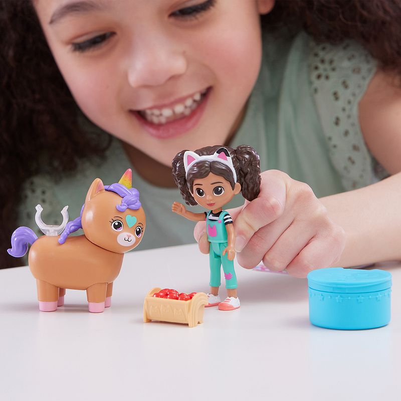 Spin Master Gabby's Dollhouse Gabby Girl and Kico the Kittycorn Toy Figures Pack