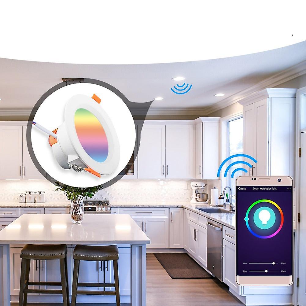 Wifi Smart Led Downlight， Dimming Round Spot Light