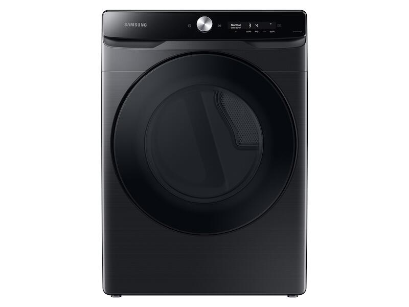 Samsung DVE50A8600V 7.5 Cu. Ft. Smart Dial Electric Dryer With Super Speed Dry In Brushed Black