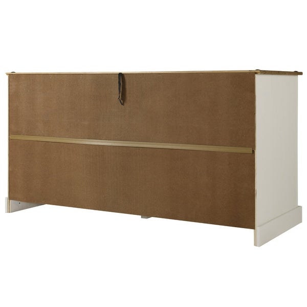 Wood Buffet Sideboard Corona White | Furniture Dash - N/A