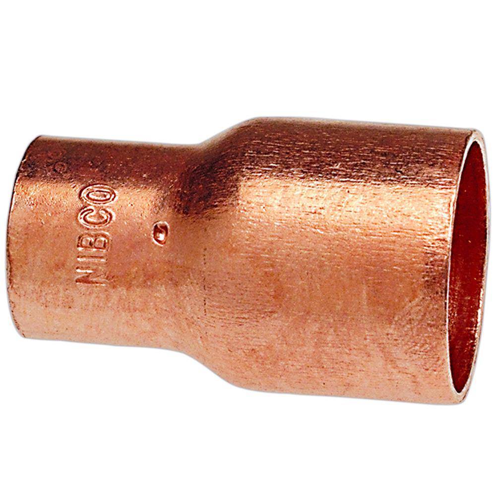 NIBCO 34 in. x 12 in. Copper Pressure C x C Coupling with Stop C600HD3412