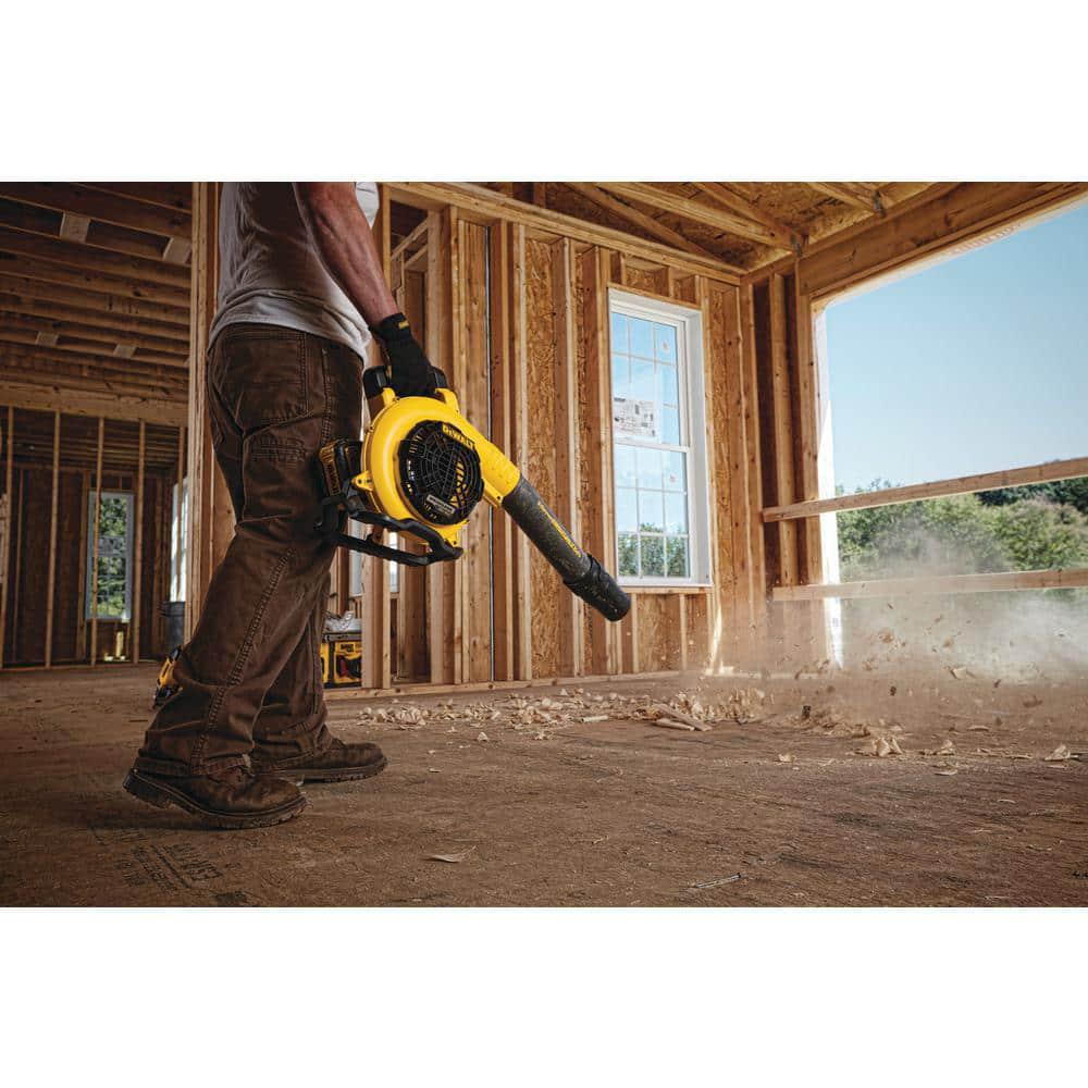 DEWALT 60V MAX 129 MPH 423 CFM Brushless Cordless Battery Powered Handheld Leaf Blower