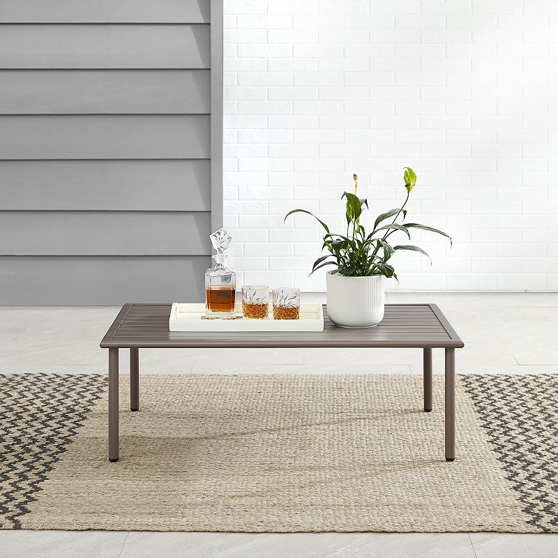 Crosley Cali Bay Outdoor Metal Coffee Table