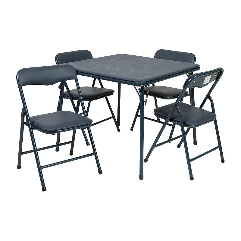 Kids Flash Furniture Folding Table and Chair 5-piece Set