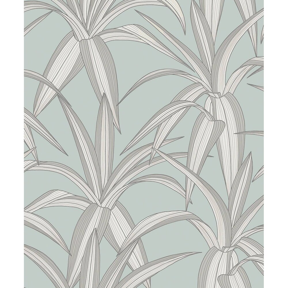 NextWall Tossed Cradle Plant Peel and Stick Wallpaper