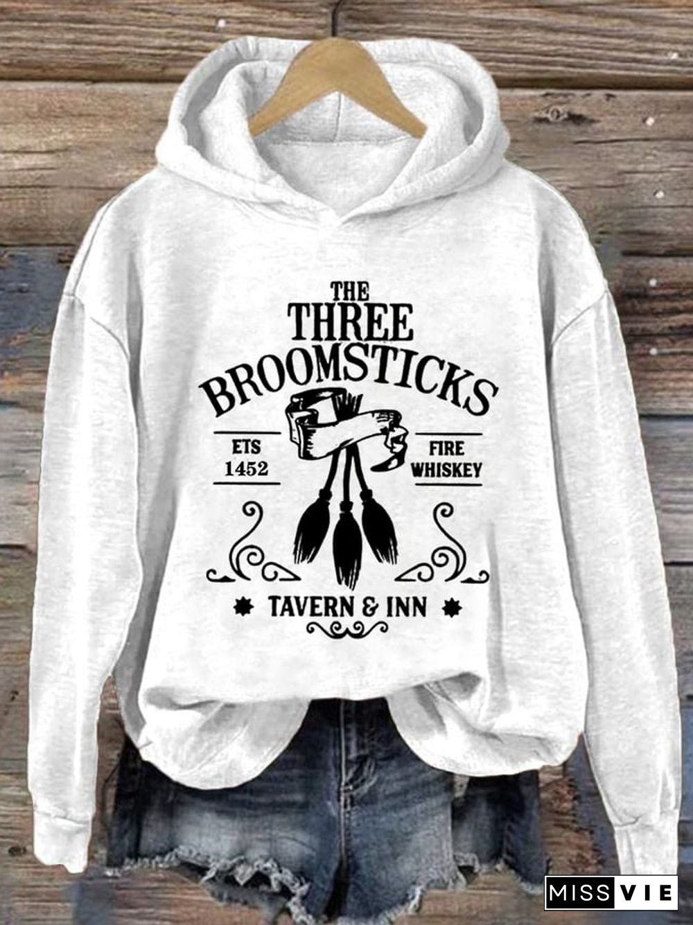 Women's The Three Broomsticks Print Casual Sweatshirt