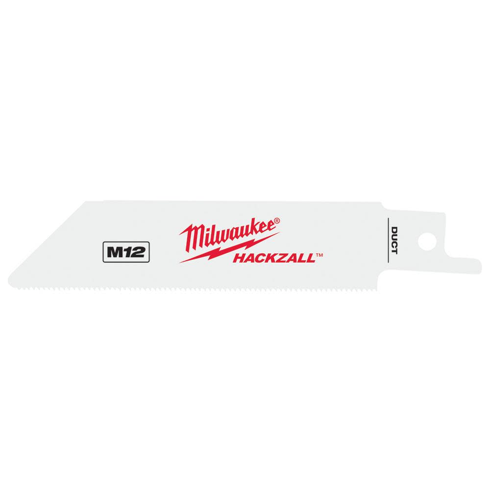 Milwaukee M12 HACKZALL Bi-Metal Blade - Duct 5PK 49-00-5424 from Milwaukee