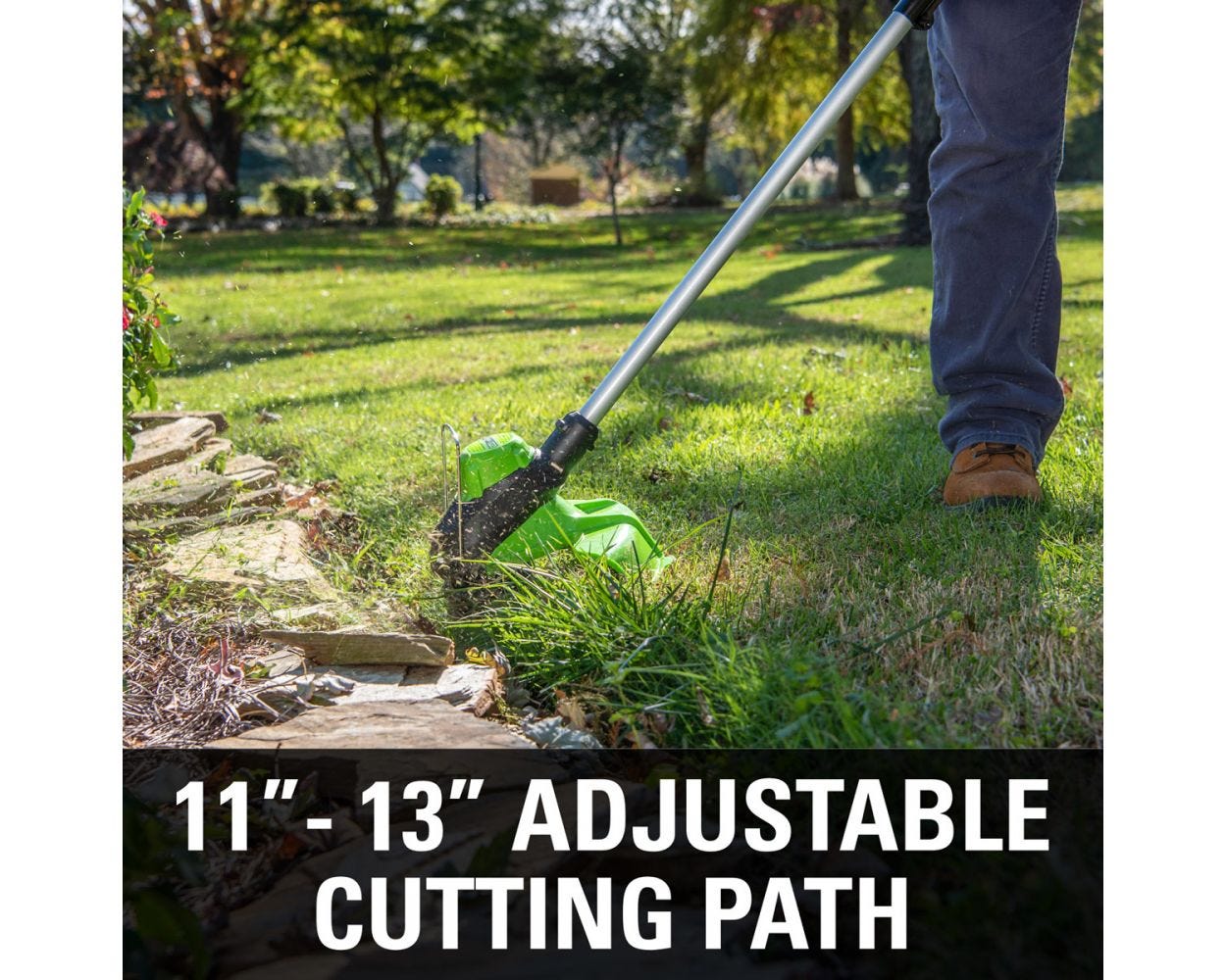 60V 13-Inch Cordless String Trimmer | Greenworks Tools