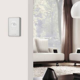 Cadet Double-pole 10.4 Amp Line Voltage 120240208-volt TEN Non-programmable Electronic Wall Thermostat in White TEN252DW