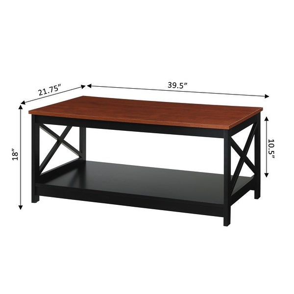 Oxford Coffee Table with Shelf