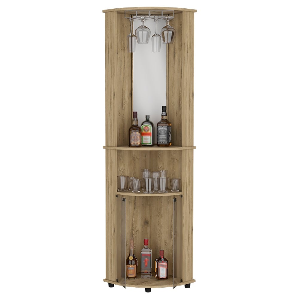 Chicago Corner Bar Cabinet