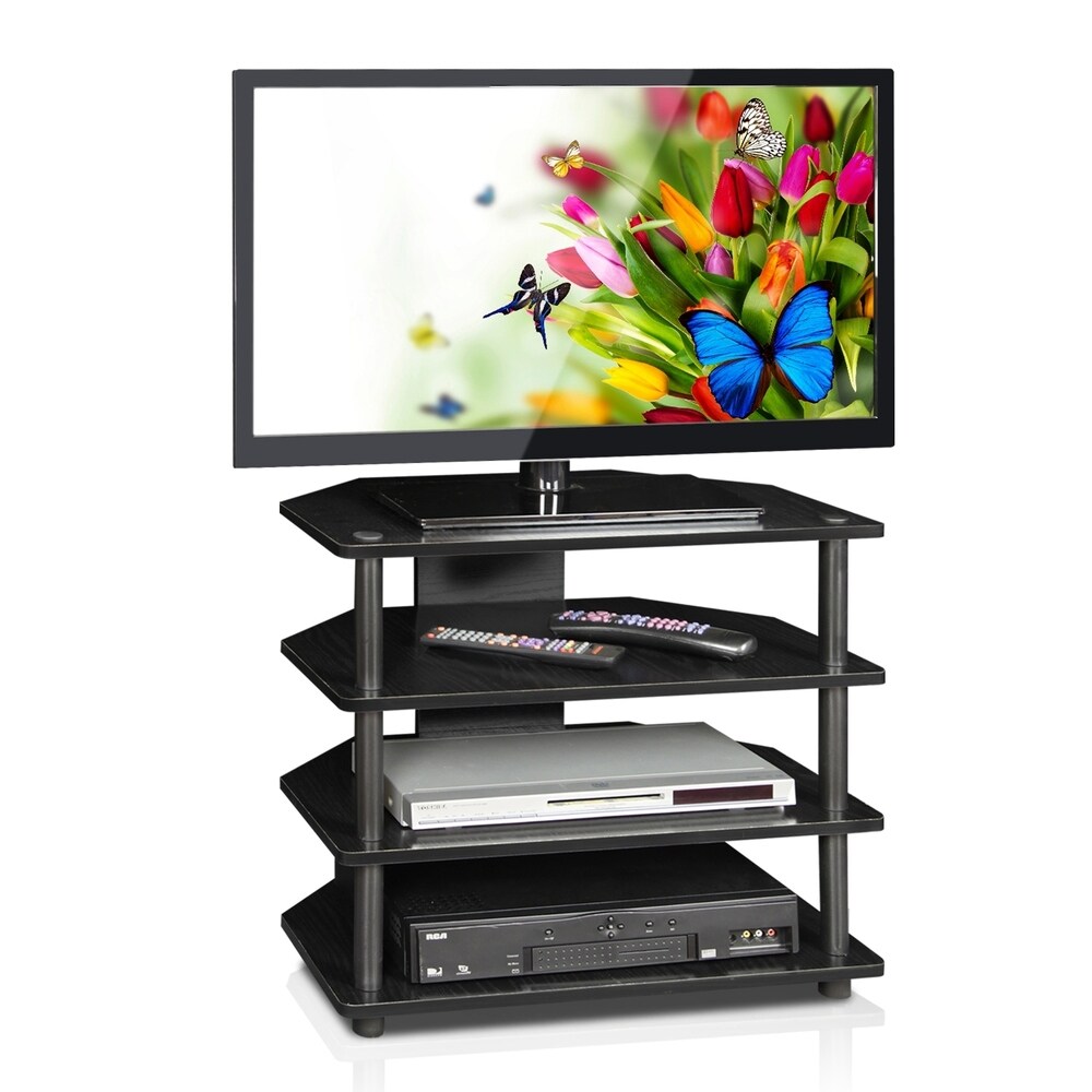 Porch   Den St. Marks 4 tier Corner TV Stand