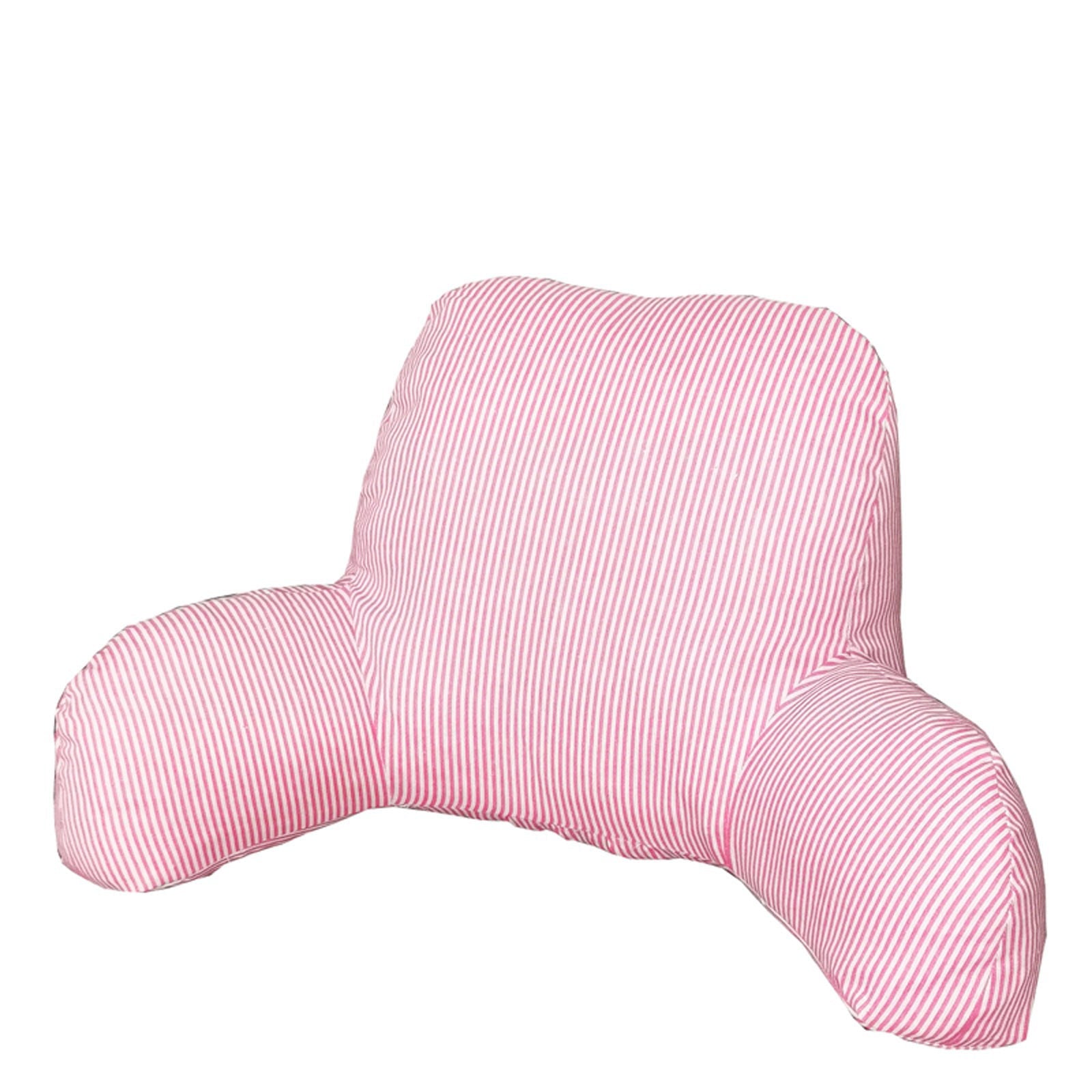 TOYFUNNY Plush Big Backrest Reading Rest Pillow Lumbar Support Chair Cushion with Arms