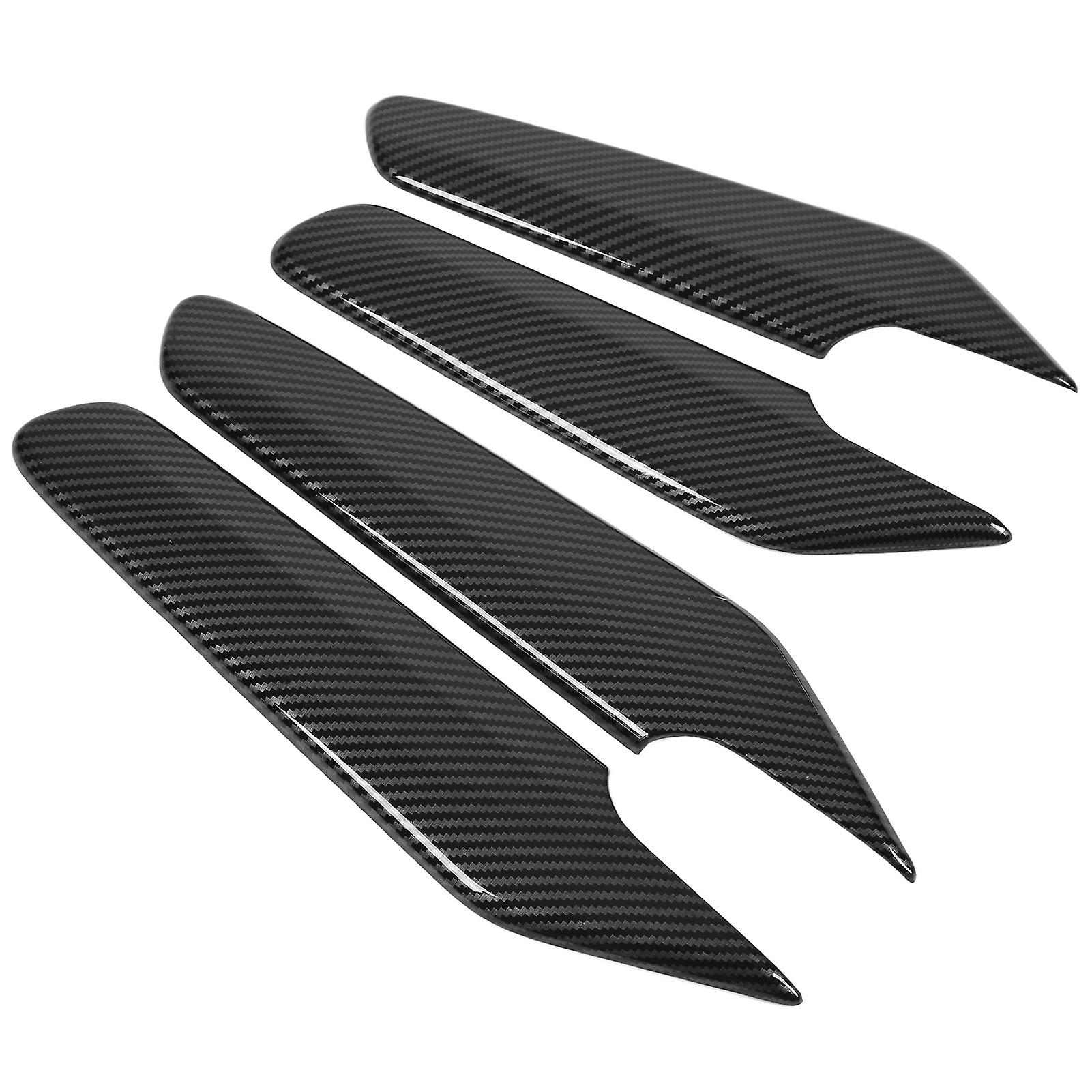 4pcs Carbon Fiber Style Window Switch Panel Cover Car Interior Accessories Replacement For Civic 2022