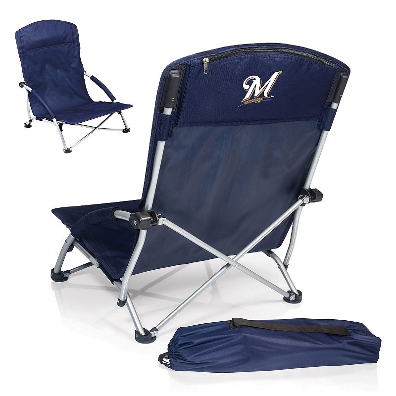 Picnic Time MW Brewers Tranquility Portable Beach Chair