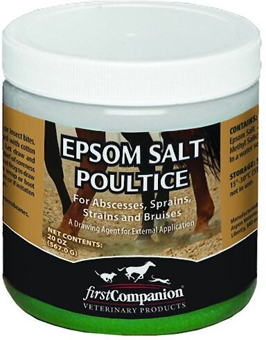 First Companion Epsom Salt Horse Poultice