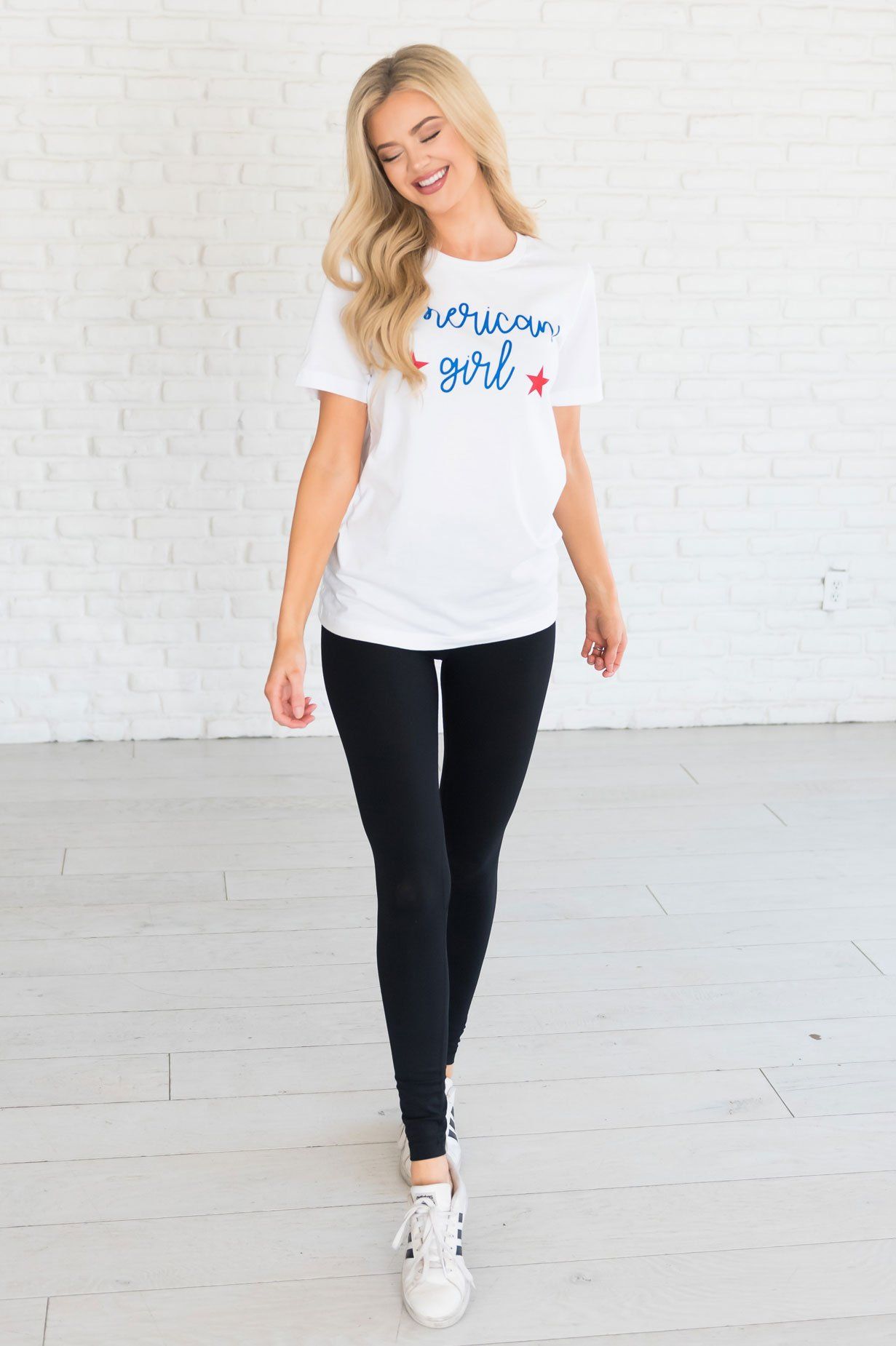 American Girl Modest Graphic Tee