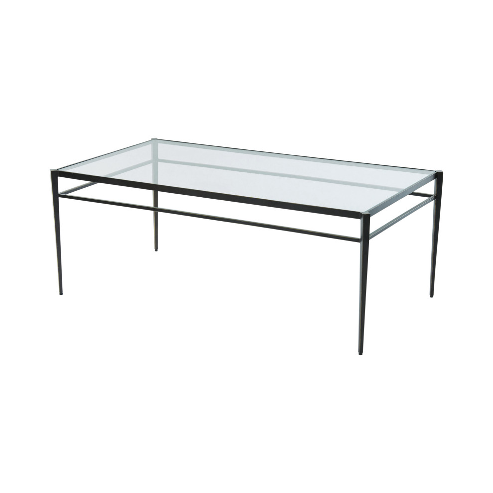 Lescot Cocktail Table   Transitional   Coffee Tables   by HedgeApple  Houzz