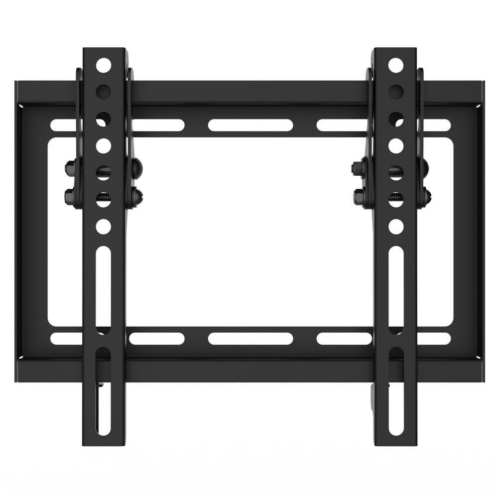 ProMounts Small Universal Tilt TV Wall Mount for 13 to 47 in. TV's up to 44lbs. VESA 50x50 200x200 and Locking brackets FT22