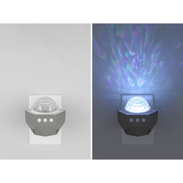 Galaxy Wave Projector Wall Plug Light Enbrighten