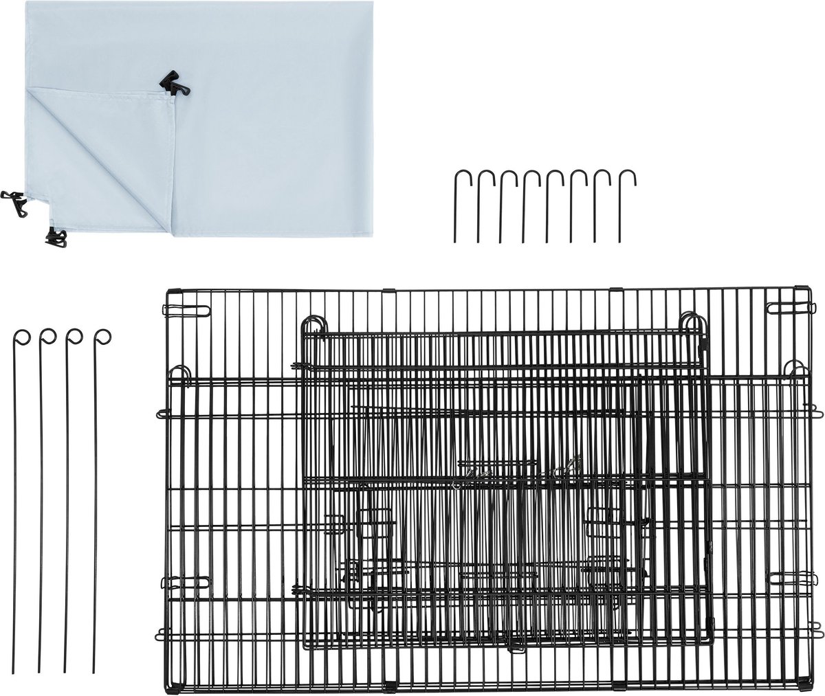 Frisco Portable Outdoor Small Pet Cage (with cover)