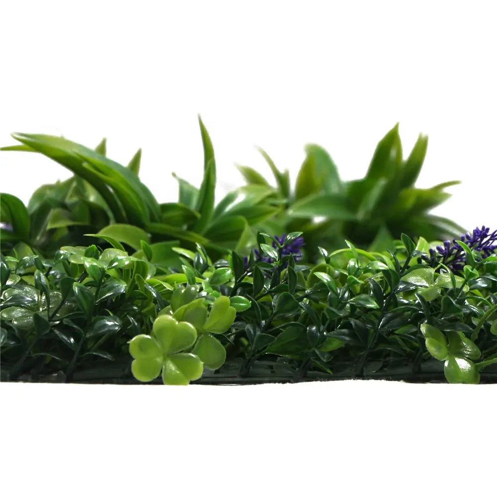 ULAND garden supplies anti UV plastic plant wall artificial green for decoration