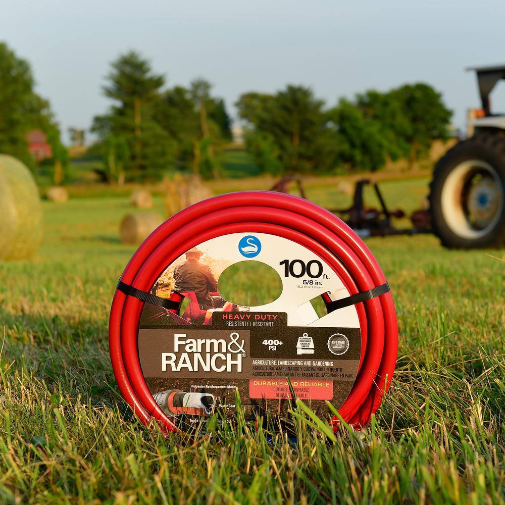 Swan Swan FarmRANCH 58 in. x 50 ft. Heavy-Duty Hose CSNFR58050