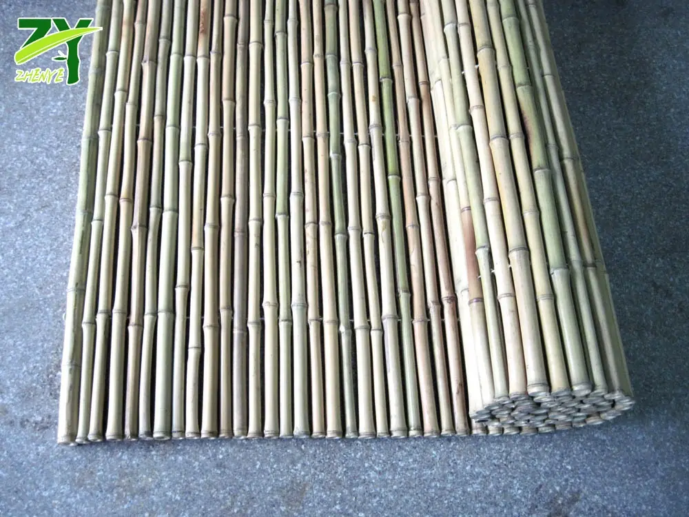 Biodegradable Bamboo Fencing  Natural Fence Rolls  China Supply Cheap Garden Fence