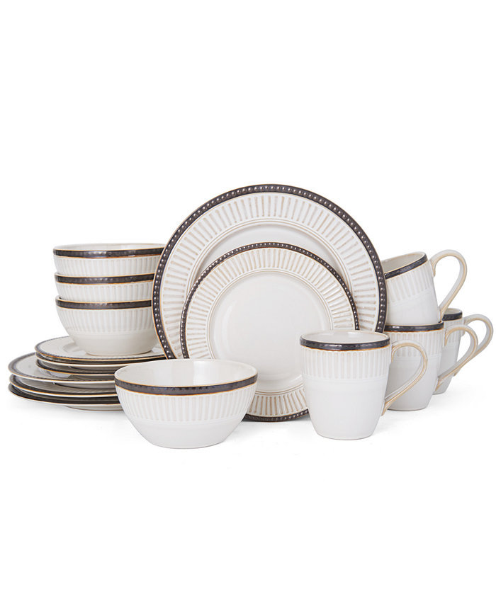 Pfaltzgraff 16-Pc. Promenade Column Dinnerware Set