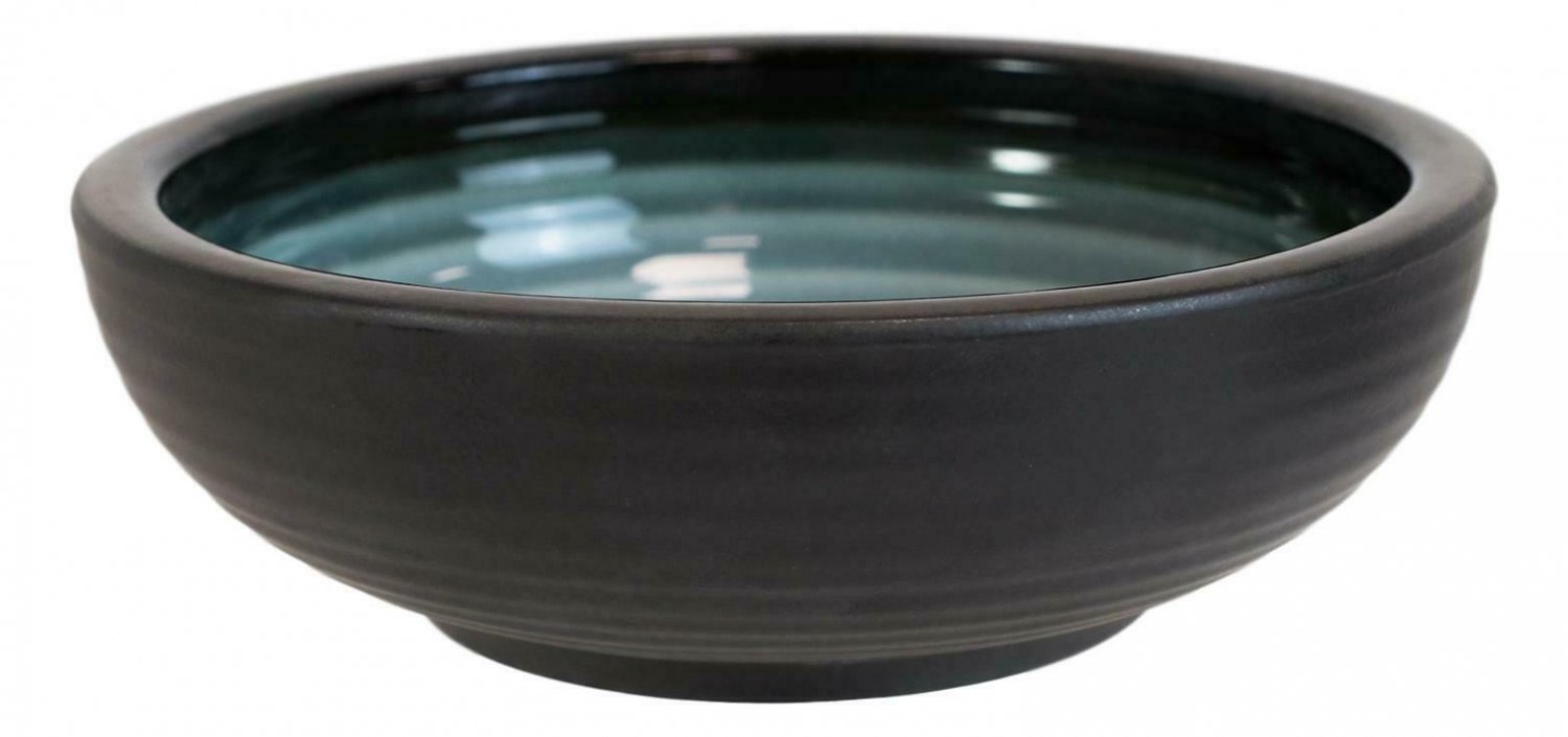 1 Pack Of 3 Ceramic Zen Blue Donburi Noodles Cereal Rice Soup Dinner Bowls 24oz EBR02