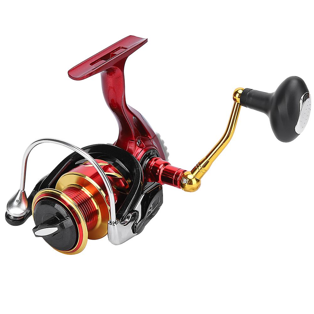 Skieted Spool Spinning Reel Metal Handle Long Shot Rock Fishing Wheel Fishing Accessorycs3000